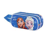 Disney Die Eiskönigin 2 (Frozen 2) Dream-3D Doppelfedermäppchen, Blau, 22 x 9,5 cm