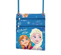 Disney Die Eiskönigin 2 (Frozen 2) Dream-Action Vertikal Schultertasche, Blau, 15,5 x 18 cm