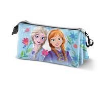 Disney Federmäppchen Heart-Dreifach – Die Eiskönigin 2 (Frozen 2) – Blau, 23 x 11 cm