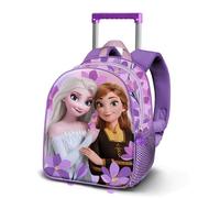 Disney Die Eiskönigin 2 (Frozen 2) Violet-Kleiner 3D Rucksack mit Rädern, Lila, 26 x 34 cm, Kapazität 7 L