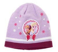 Disney Die Eiskönigin Frozen Mütze Wintermütze Flieder ELSA Anna (52)