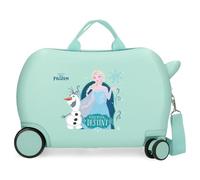 Disney Die Eiskönigin Nature is Magical Kinderkoffer mit seitlichem Zahlenschloss mit 4 Rädern ist aus ABS, einem Starren und leichten Material. Von Joumma Bags., Magisch, Talla única, Kinderkoffer