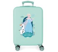 Disney Die Eiskönigin Nature is Magical Kinderkoffer mit seitlichem Zahlenschloss mit 4 Rädern ist aus ABS, einem Starren und leichten Material. Von Joumma Bags., Magisch, Talla única, Koffer