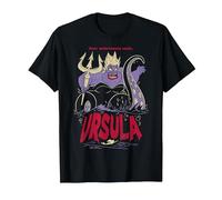 Disney Die kleine Meerjungfrau Ursula T-Shirt, Herren, Schwarz, XL