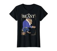 Disney Die Schöne und das Biest Her Beast Graphic T-Shirt T-Shirt, Damen, Schwarz, L