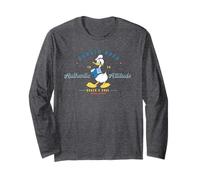 Disney Donald Duck Authentic Attitude Retro Vintage Langarmshirt