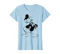 Disney Donald Duck Pose With Attitude Outline T-Shirt