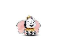 Disney Dumbo Slide-Charm aus 925er Silber mit Emaille