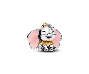 Disney Dumbo Slide-Charm aus 925er Silber mit Emaille