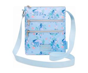 Disney Eeyore Umhängetasche - Schultertasche Handtasche Disney Tasche mit I-Aah von Winnie Puuh Reißverschluss