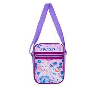 Disney Eiskönigin Handtasche Umhängetasche Elsa Tasche Anna und Elsa länge verstellbar… (Rosa)