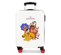 Disney EL Rey Leon Kabinentrolley, Mehrfarbig, 38 x 55 x 20 cm, Hartplastik, seitlicher Kombinationsverschluss, 34 l, 2 kg, 4 Räder