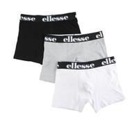 Disney Ellesse, 3er-Pack Boxershorts, Erwachsene, Männer, Frauen, (XS bis XXL), Unterhosen, Boxer, Shortys, Panties, Slips, Höschen, Unterwäsche, weich, warm, atmungsaktiv, Modell SJ00456 S1-S