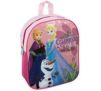 Disney Elsa Anna Olaf Rucksack, offizielles Lizenzprodukt, Pink
