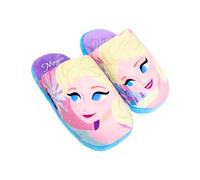 Disney Elsa Hausschuhe, Weiche Frozen Hausschuhe mit Rutschfester Sohle, Geschenk für Mädchen und Teenager (Mehfarbig, EU Schuhgrößensystem, Kleinkind, Damen, Numerisch (von/bis), M, 32, 33)