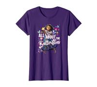 Disney Encanto Mirabel All About The Butterflies T-Shirt, Damen, Violett, S