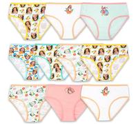 Disney Exklusive Vaiana-Unterwäsche für Mädchen, 100 % gekämmte Baumwolle, erhältlich in den Größen 2/3t, 4t, 4, 6 und 8, 10er-Pack Moana 2, 4