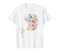 Disney Fairies Tinker Bell, Rosetta, Silvermist Floral Fun T-Shirt