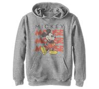 Disney Friends Mickey Mouse Boys Hoodie, Athletic Heather, Small
