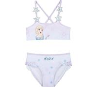 Disney Frozen 2 - Mädchen - Bikini 2-teilig Meer Pool - Original Lizenzprodukt, 1862 Hellblau, 5 Jahre