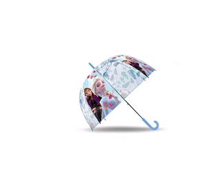 Disney Frozen 2 - Regenschirm Transparent, Automatik, 46 cm
