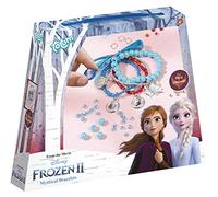 Disney Frozen 680746 II Mystisches Armband-Set: Gestalte Deine eigenen Frozen II Armbänder mit verschiedenen Bettelanhänger, Satinbändern und schönen Perlen
