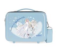 Disney Frozen Adventure Of My Mind Kosmetiktasche, anpassbar, Blau, 29 x 21 x 15 cm, starr, ABS 9,14 l