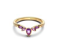 Pandora 164135C01-60 - Disney Die Eiskönigin Anna Diadem-Ring - Gelbgold Vergoldung - Steinmix Lila - Gr. 60