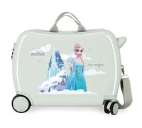 Disney Frozen Arendelle is Magic Kinderkoffer, Grün, 50 x 38 x 20 cm, starr, ABS, Seitenkombinationsverschluss, 34 l, 1,8 kg, 2 Räder, Gepäck, Hand, grün, Talla única, kinderkoffer