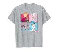 Disney Frozen Beauty is Everywhere T-Shirt, Herren, Grau Meliert, 5XL
