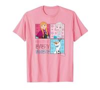 Disney Frozen Beauty is Everywhere T-Shirt, Herren, Rosa, XL