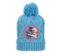 Disney Frozen Bommelmütze "Frozen" in Hellblau - Größe 52 cm | Kindermuetzen