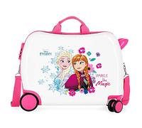 Disney Frozen Die Eiskönigin Sparkle Like Magic Kinder-Koffer Mehrfarbig 50x38x20 cms Hartschalen ABS Kombinationsschloss 34L 2,3Kgs 4 Räder Handgepäck