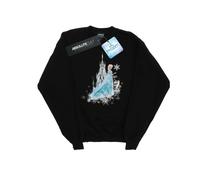 Disney - "Frozen Elsa And Olaf Winter Magic" Sweatshirt für Mädchen (Schwarz) 5-6A / 110-116cm