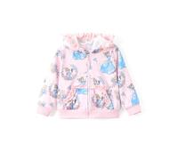 Disney Frozen ELSA Princess Cinderella Belle Stitch Mädchen Hoodie Zip Up Kapuzenjacke Sweatshirt für Unisex Kleinkind bis Kind, Pink-Cinderella, 3T, Pink-Cinderella, 3 Jahre