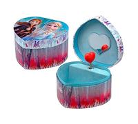 Disney Frozen II Elsa und Anna Spieluhr Schmuckkasten Herz 14,8 x 13,5 x 8,6 cm