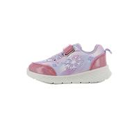 Disney Frozen Kinder Sneaker Schuhe Mädchen 2 bis 8 Jahre Klettverschluss Kinderschuhe mit Anna und ELSA Motiv Ideal für Schule und Freizeit (Rosa, EU Schuhgrößensystem, Kleinkind, Numerisch, M, 30)