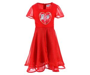 Disney Frozen Kleid "Frozen" in Rot - Größe 116 | Kinderkleider