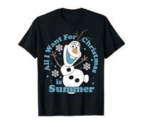 Disney Frozen Olaf All I Want For Weihnachten Is Summer T-Shirt