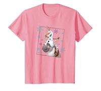 Disney Frozen Olaf and Sven T-Shirt, Kinder, Rosa, 152