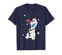 Disney Frozen Olaf Candy Cane Christmas T-Shirt