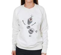 Disney Frozen Olaf In Pieces Excited Women's Sweatshirt