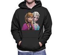 Disney Frozen Princess Anna and ELSA The Snow Queen Men's Hooded Sweatshirt