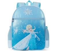 Disney Frozen Princess Minnie Marvel Glitter Kleinkind Rucksack für Jungen und Mädchen | Kindergarten Elementary Kids Bookbag, Elsa's Let It Glow, Medium, Charakter:
