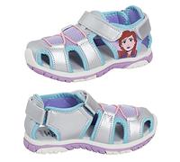 Disney Frozen Sandalen für Kinder, ELSA Anna, Mädchen, geschlossener Zehenbereich, Sport-Sandale, Wander-Sommerschuh