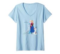 Disney Frozen Sisters T-Shirt mit V-Ausschnitt