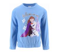 Disney Frozen Sweatshirt "Frozen" in Hellblau - Größe 104 | Kinder Sweatshirts Jacken
