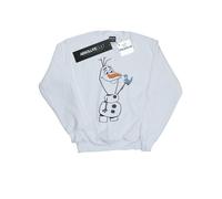 Disney Girls Frozen 2 Olaf und Salamander Sweatshirt (weiß) 12-13A / 152-158cm