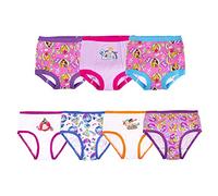 Disney Girls' Toddler Princess 3pk Training Pants and 4pk Panty,