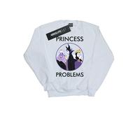 Disney Girls Villains Prinzessin Kopfschmerzen Sweatshirt (weiß) 5-6A / 110-116cm